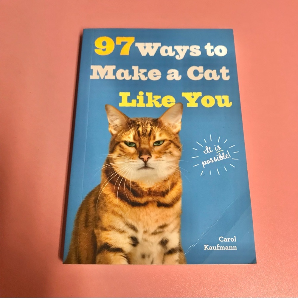4/$10!! 97 ways to make a cat like you book